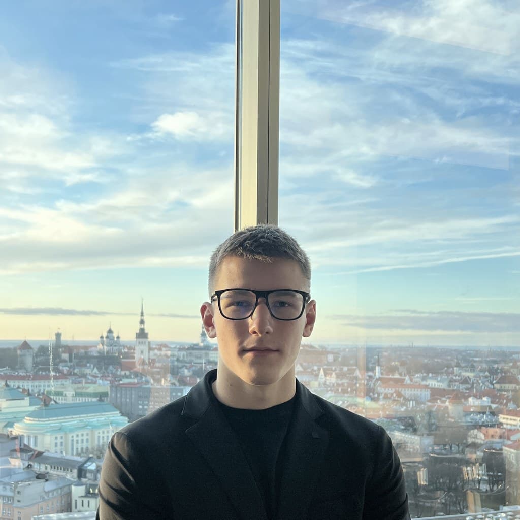 Raul Robin Oruman, founder of Squeegify, Tallinn